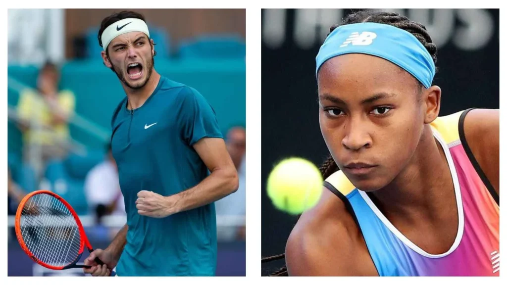 Taylor Fritz and Coco Gauff