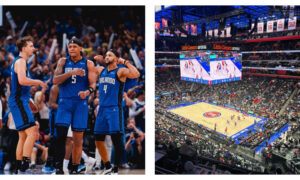 Orlando magic get upset win over Detroit Piston in game one of NBA Playoffs.