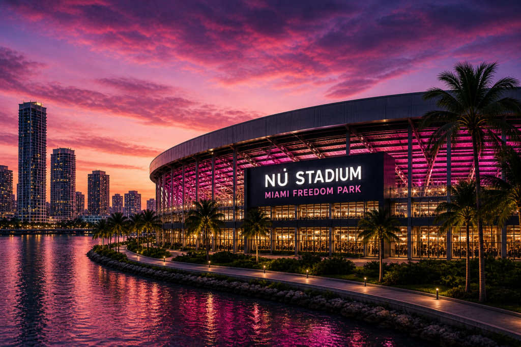 Inter Miami's Nu Stadium will host first international friendly