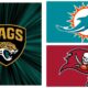 Jacksonville Jaguars Miami Dolphins Tampa Bay