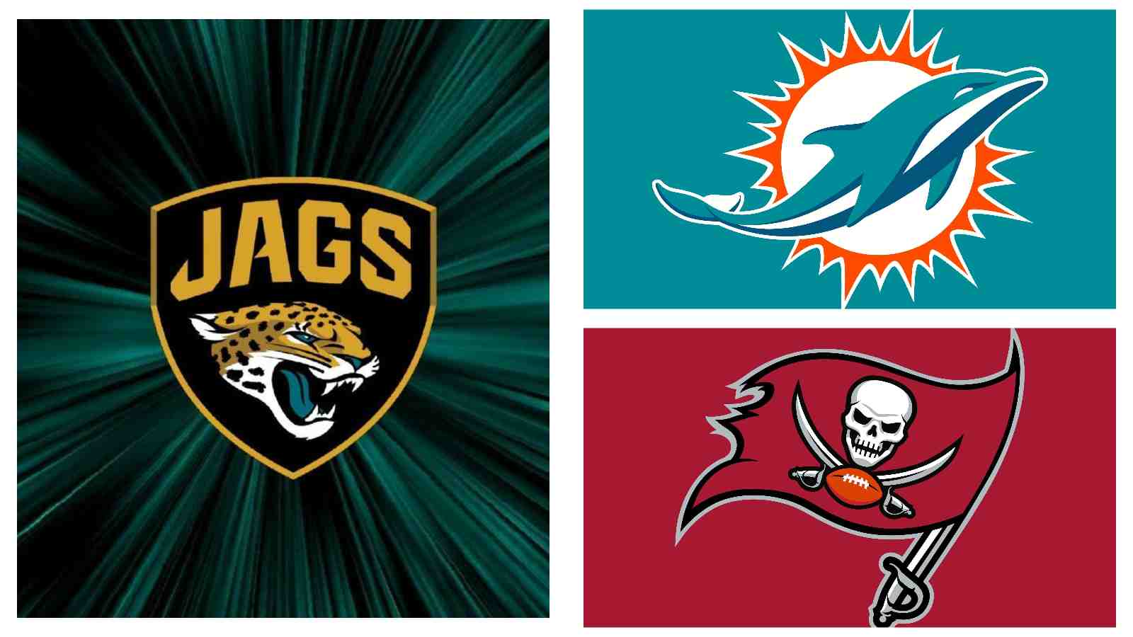 Jacksonville Jaguars Miami Dolphins Tampa Bay